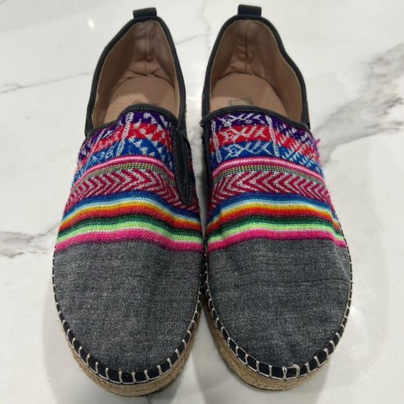 Inkkas Colorful Espadrill Slip On. Size 9W/7M - Picture 3 of 10